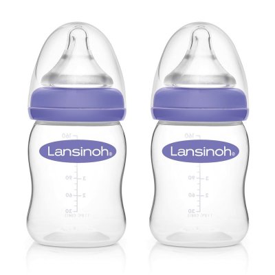 Sett med babyflasker Lansinoh 75860 (2 X 160 ml) (Fikset A+)