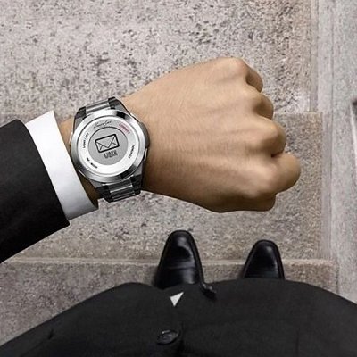 Kenneth Cole Miesten rannekellot 10023868 (Ø 47 mm) Harmaa Ruostumaton teräs