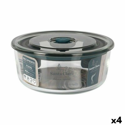 Santa Clara Ilmatiivis eväsrasia Harmaa 850 ml (4 osaa)