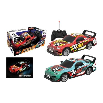BigBuy Fun Kauko-ohjattava auto Punainen Vihreä 26 x 11 7 cm