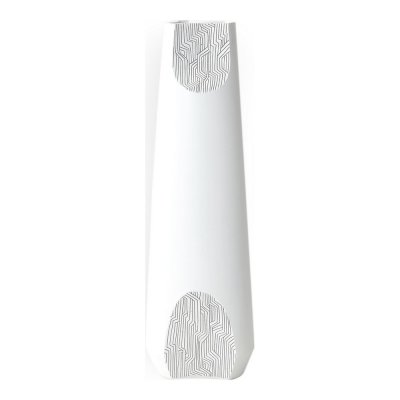 Maljakko DKD Home Decor Valkoinen Hartsi Abstrakti (19 x 19 x 60 cm)
