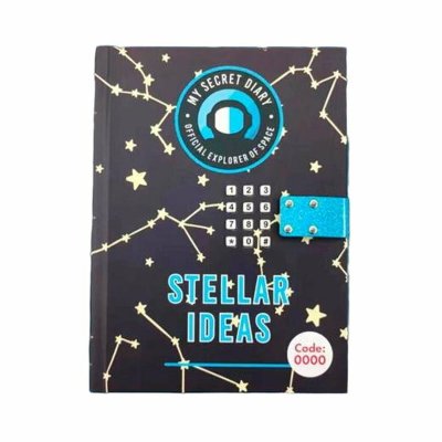 Päiväkirja salakoodilla Roymart Stellar Ideas 15 x 20,5 x 3 cm