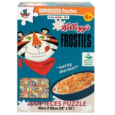 Colorbaby Palapeli Kellogg's Frosties 300 Kappaletta 6 osaa 60 x 45 0, 1 cm