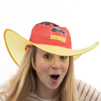Saksan Lippu Taitettava Hattu