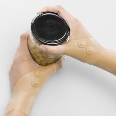 InnovaGoods Magneettiset Kompressiorannetuet Imontic 2 osaa beige