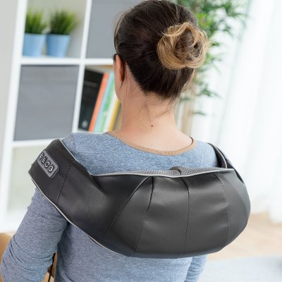 InnovaGoods Shiatsu Pro hierontalaite Massaki 24W Harmaa