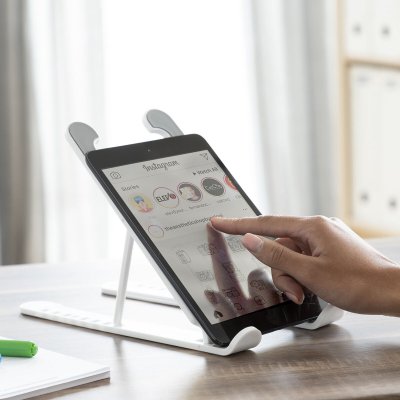 Taitettava ja säädettävä kannettavan tietokoneen teline Flappot InnovaGoods