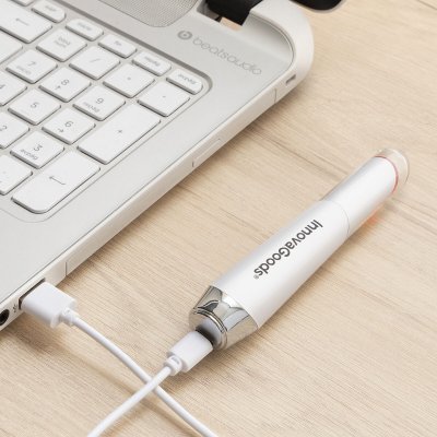 InnovaGoods Anti-ageing silmien hierontalaite valohoidolla, lämpöhoidolla ja värinällä Therey Sininen