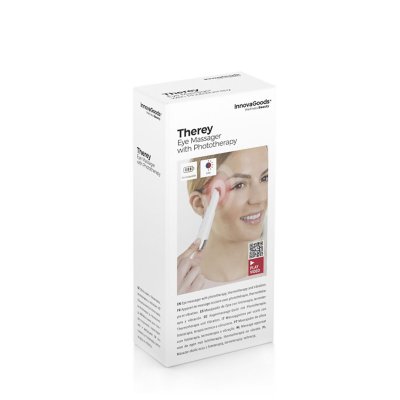 InnovaGoods Anti-ageing silmien hierontalaite valohoidolla, lämpöhoidolla ja värinällä Therey Sininen