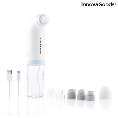 InnovaGoods Ladattava kasvojen epäpuhtauksien hydropuhdistin Hyser Läpinäkyvä