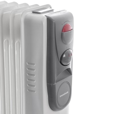 InnovaGoods Öljytäytteinen lämpöpatteri Oileven 2500 W (11-lokeroinen) Valkoinen Metalli