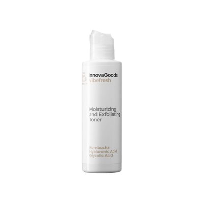 InnovaGoods Kosteuttava ja kuoriva kasvovesi Kombucha Vibefresh 150 ml Puuvilla
