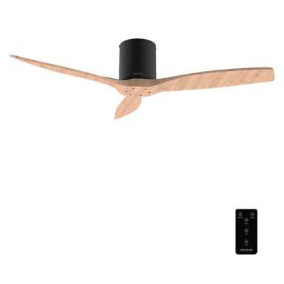 Cecotec Kattotuuletin EnergySilence Aero 5400 Classic 40W Ø132cm 3 lapaa 6 nopeutta Musta Puu